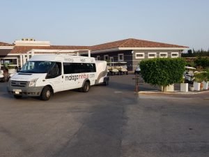 malaga airport transfers golf